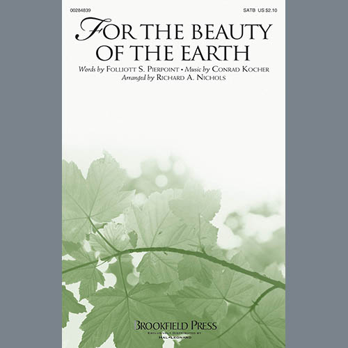 Folliot S. Pierpoint & Conrad Kocher For The Beauty Of The Earth (arr. Ri profile image