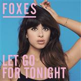 Foxes picture from Let Go For Tonight released 10/07/2014