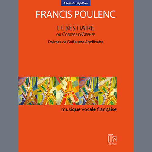 Francis Poulenc Le Bestiaire ou le Cortège d'Orphé profile image
