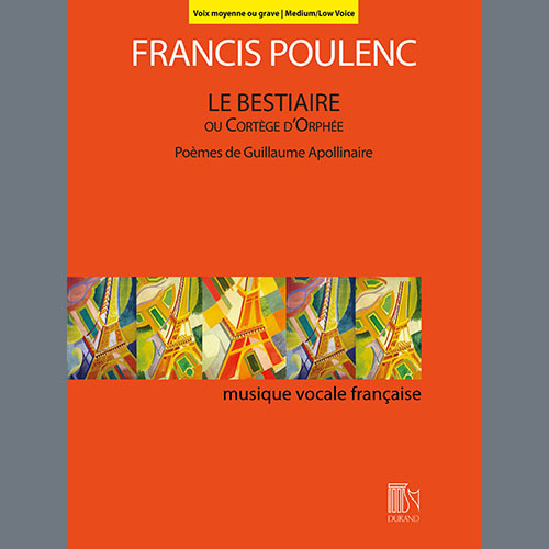 Francis Poulenc Le Bestiaire ou le Cortège d'Orphé profile image