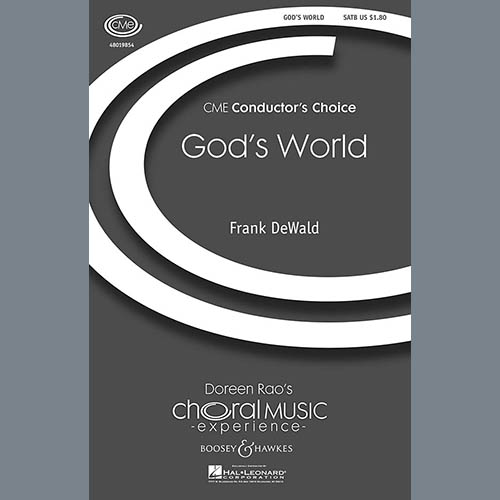 Frank DeWald God's World profile image