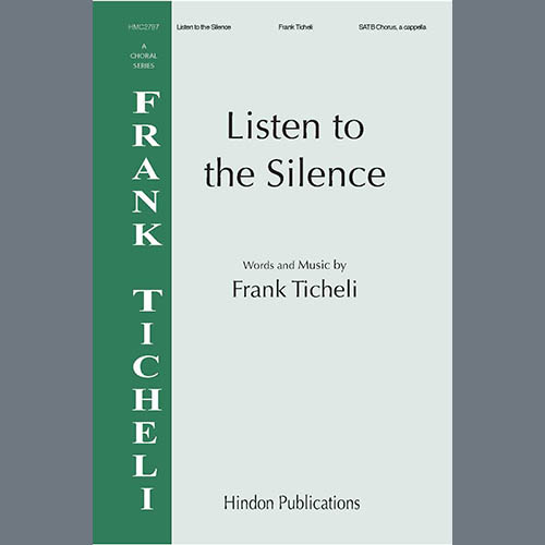 Frank Ticheli profile Frank Ticheli Listen to the silence profile image