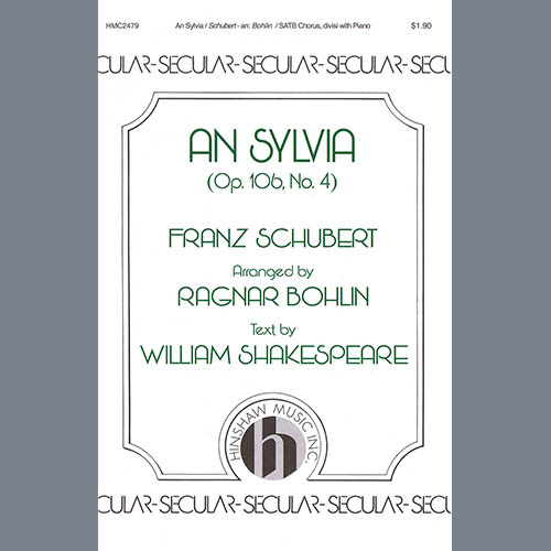 Franz Schubert An Sylvia (op. 106, No. 4) (arr. Rag profile image