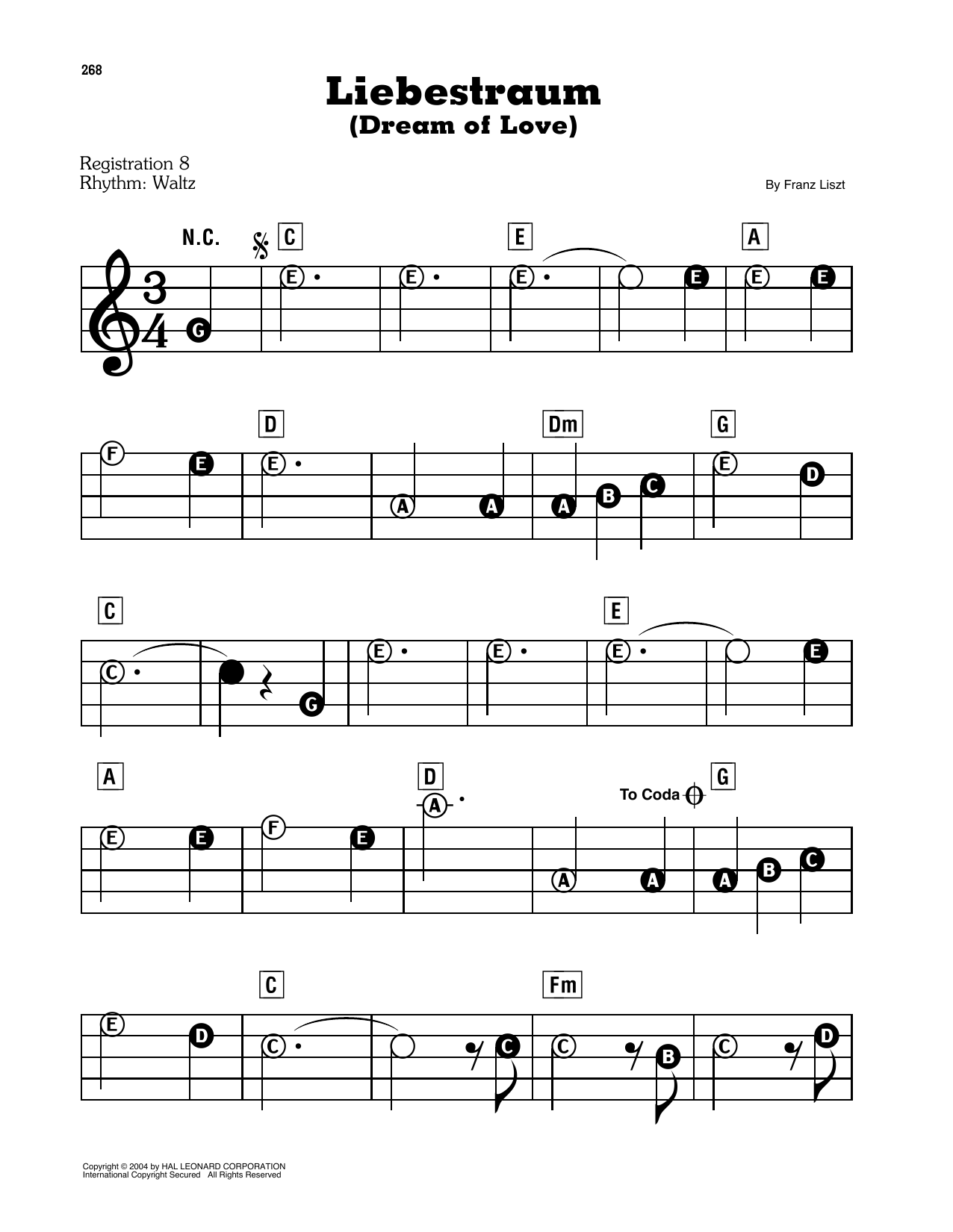 Dairy products Belly beautiful Franz Liszt "Liebestraum No. 3 (Dream Of Love)" Sheet Music | Download  Printable Classical PDF Score | How To Play On Piano Solo? SKU 444340
