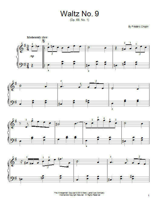 Preview Frederic Chopin Waltz in A-Flat Major, Op. 69, No. 1 Classical sheet music, notes and chords for Easy Piano, SKU: 95954 sheet music, piano notes, chords, guitar tabs, score, transpose, transcribe, how to play, guide, download, learn, tutorial, progression, song, artist, awards, billboard, mtv, vh1, tour, single, album, release