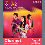 Friedrich Demnitz picture from Study in C minor (Grade 6, list A2, from the ABRSM Clarinet Syllabus from 2026) released 06/02/2025