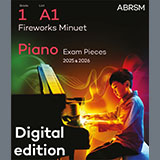 G. F. Handel picture from Fireworks Minuet (Grade 1, list A1, from the ABRSM Piano Syllabus 2025 & 2026) released 06/07/2024