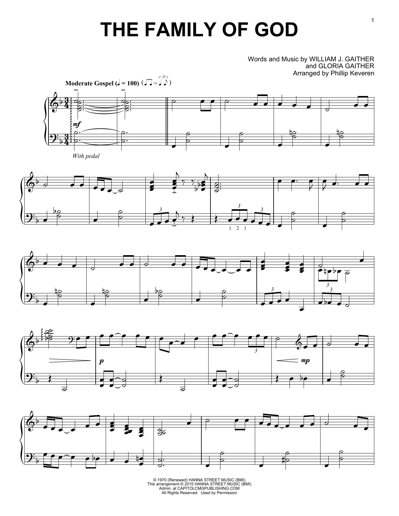 Preview Gaither Vocal Band The Family Of God Religious sheet music, notes and chords for Piano, SKU: 162389 sheet music, piano notes, chords, guitar tabs, score, transpose, transcribe, how to play, guide, download, learn, tutorial, progression, song, artist, awards, billboard, mtv, vh1, tour, single, album, release