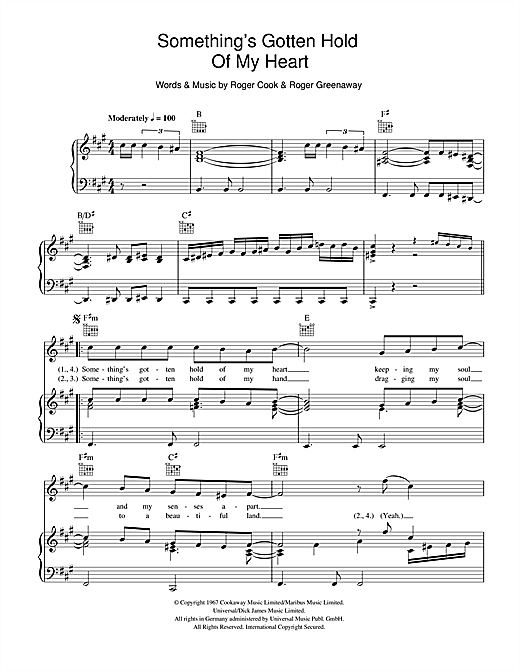 Preview Gene Pitney Something's Gotten Hold Of My Heart Pop sheet music, notes and chords for Lyrics & Chords, SKU: 107800 sheet music, piano notes, chords, guitar tabs, score, transpose, transcribe, how to play, guide, download, learn, tutorial, progression, song, artist, awards, billboard, mtv, vh1, tour, single, album, release