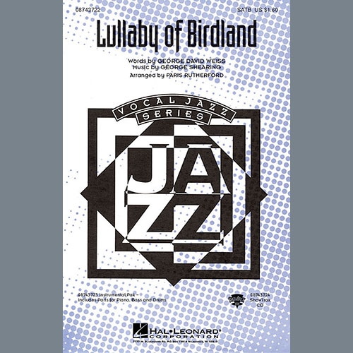 George David Weiss and George Sheari Lullaby Of Birdland (arr. Paris Ruth profile image