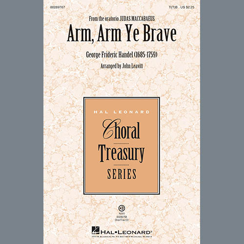 George Frideric Handel Arm, Arm Ye Brave (arr. John Leavitt profile image