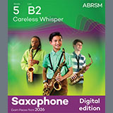 George Michael picture from Careless Whisper (Grade 5, list B2, from the ABRSM Saxophone Syllabus from 2026) released 06/04/2025