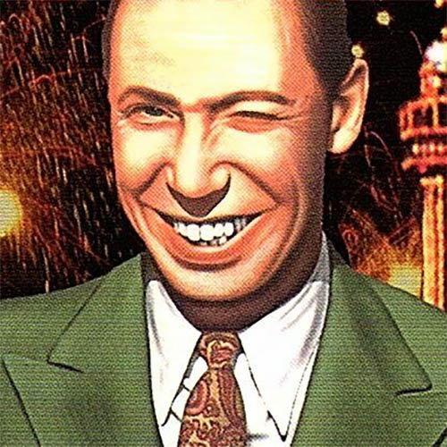George Formby Sitting On Top Of Blackpool Tower profile image