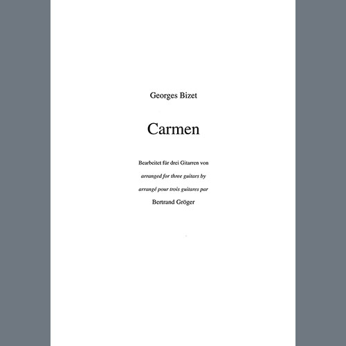 Georges Bizet Carmen (arr. Bertrand Gröger) profile image