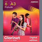 Gerald Finzi picture from Prelude (Grade 6, list A3, from the ABRSM Clarinet Syllabus from 2026) released 06/02/2025