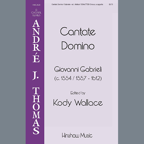 Giovanni Gabrieli Cantate Domino profile image