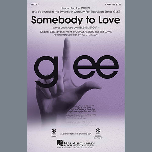 Glee Cast Somebody To Love (arr. Roger Emerson profile image