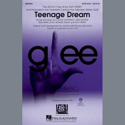 Glee Cast Teenage Dream (arr. Mac Huff) profile image