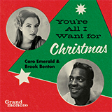 Brook Benton picture from You're All I Want For Christmas released 08/16/2016