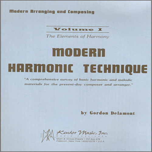 Gordon Delamont Modern Harmonic Technique, Vol. 1 Sheet Music and PDF music score - SKU 380376