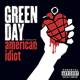 Green Day American Idiot Sheet Music and PDF music score - SKU 378886