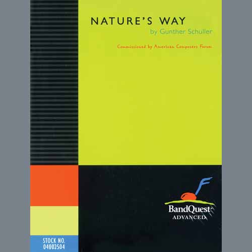 Gunther Schuller Nature's Way - Eb Clarinet profile image