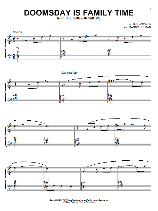 Preview Hans Zimmer Doomsday Is Family Time Film and TV sheet music, notes and chords for Piano, SKU: 62672 sheet music, piano notes, chords, guitar tabs, score, transpose, transcribe, how to play, guide, download, learn, tutorial, progression, song, artist, awards, billboard, mtv, vh1, tour, single, album, release