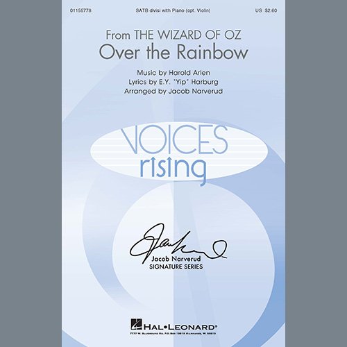 Harold Arlen & E.Y. Harburg Over The Rainbow (arr. Jacob Narveru profile image