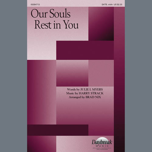 Harry Strack Our Souls Rest In You (arr. Brad Nix profile image