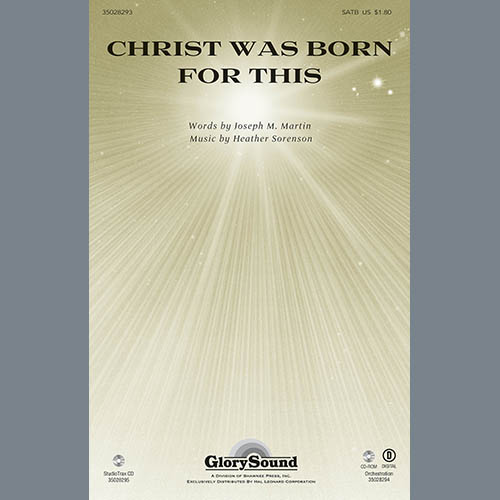 Heather Sorenson Christ Was Born For This - Cello profile image