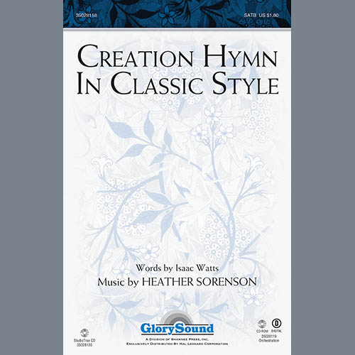 Heather Sorenson Creation Hymn In Classic Style - Cel profile image