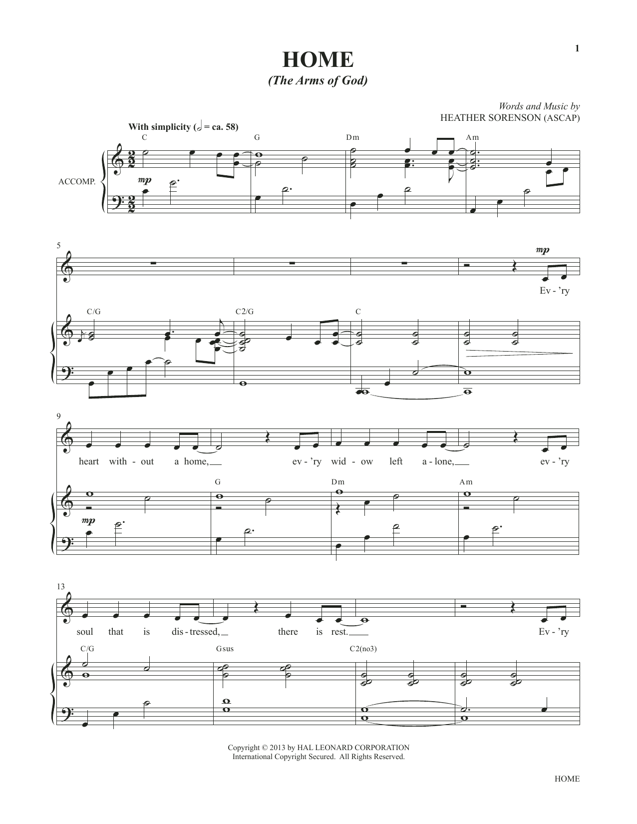 Heather Sorenson My Alleluia: Vocal Solos for Worship (Collection) Sheet Music & Chords for Piano & Vocal - Download or Print PDF