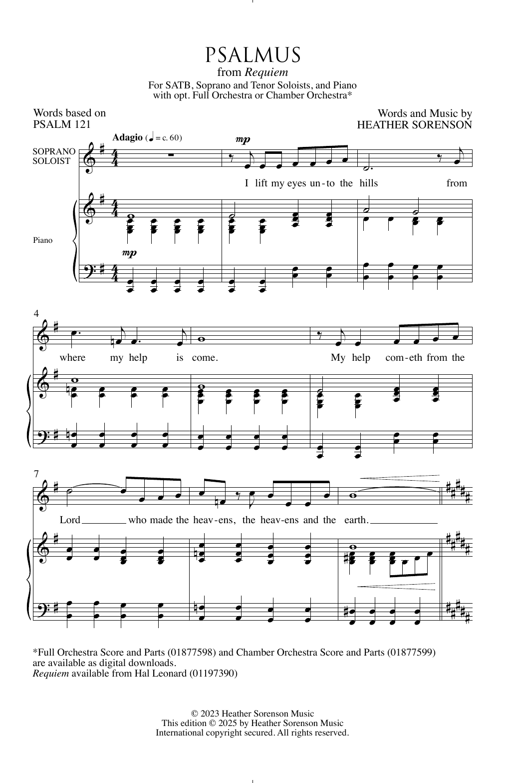 Heather Sorenson Psalmus Sheet Music Notes & Chords for SATB Choir - Download or Print PDF Heather Sorenson Psalmus Sheet Music & Chords for SATB Choir - Download or Print PDF