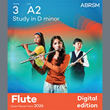 Heinrich Soussmann picture from Study in D minor (Grade 3, list A2, from the ABRSM Flute Syllabus from 2026) released 06/03/2025