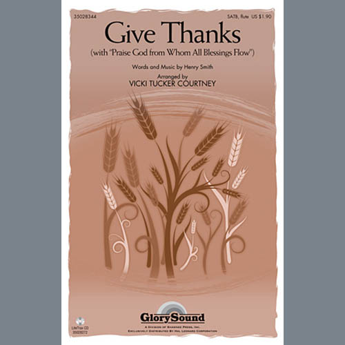 Henry Smith Give Thanks (arr. Vicki Tucker Court profile image