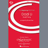 Israeli Song picture from Dodi Li (arr. Doreen Rao) released 10/31/2024