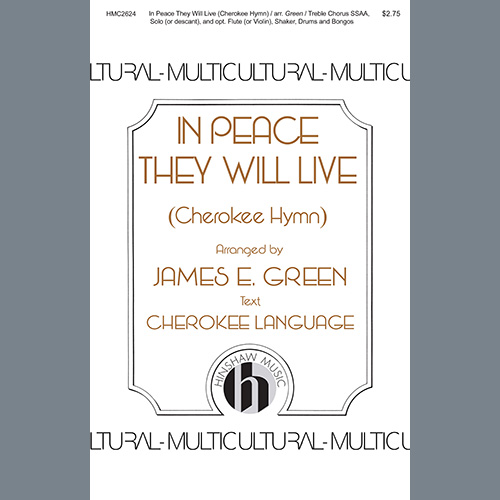 James E. Green In Peace They Will Live (A Cherokee profile image