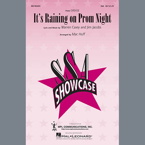 Jim Jacobs & Warren Casey It's Raining On Prom Night (arr. Mac profile image