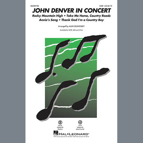 John Denver John Denver In Concert (arr. Alan Bi profile image