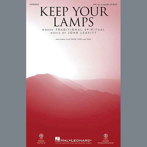 John Leavitt Keep Your Lamps Trimmed And Burning profile image