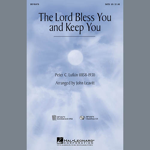 Peter C. Lutkin Lord Bless You And Keep You (arr. Jo profile image