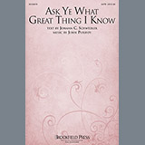 John Purifoy picture from Ask Ye What Great Thing I Know released 10/04/2012