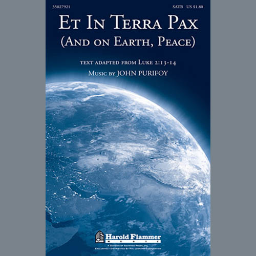 John Purifoy Et In Terra Pax (And On Earth, Peace profile image