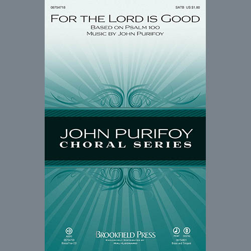 John Purifoy For The Lord Is Good - Bb Trumpet 1, profile image