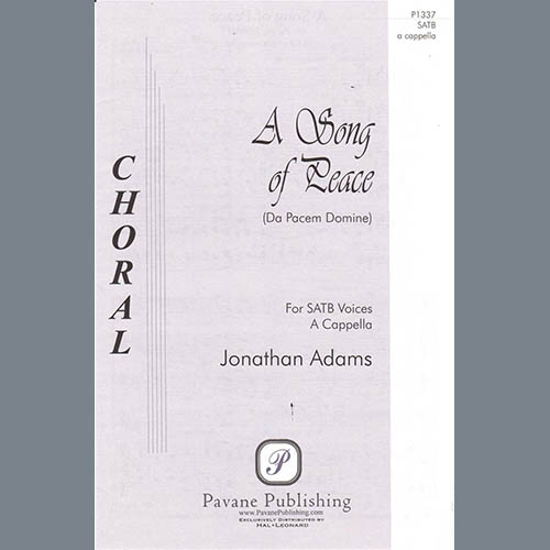 Jonathan Adams A Song Of Peace (Da Pacem Domine) profile image