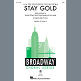 Jonathan O'Neal, Zachry Chance Bearden and Justin Levine picture from Stay Gold (from The Outsiders) (arr. Roger Emerson) released 11/05/2024