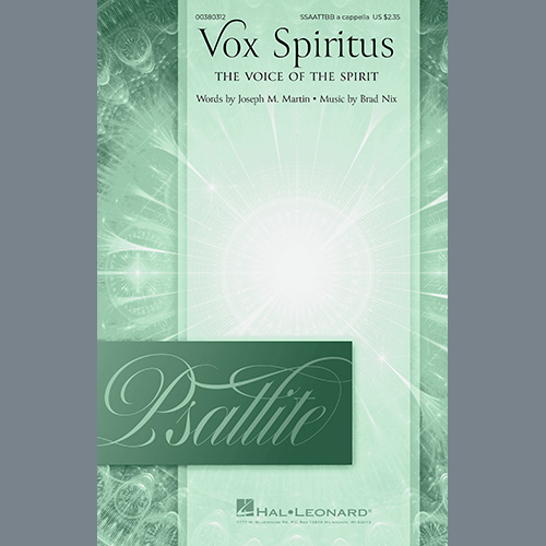 Joseph M. Martin and Brad Nix Vox Spiritus (The Voice Of The Spiri profile image