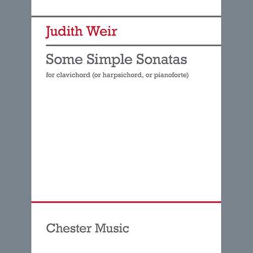 Judith Weir Some Simple Sonatas profile image