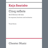 Kaija Saariaho picture from Cinq reflets (vocal score) released 10/11/2024