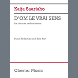 Kaija Saariaho picture from D'OM LE VRAI SENS (piano reduction) released 10/07/2024